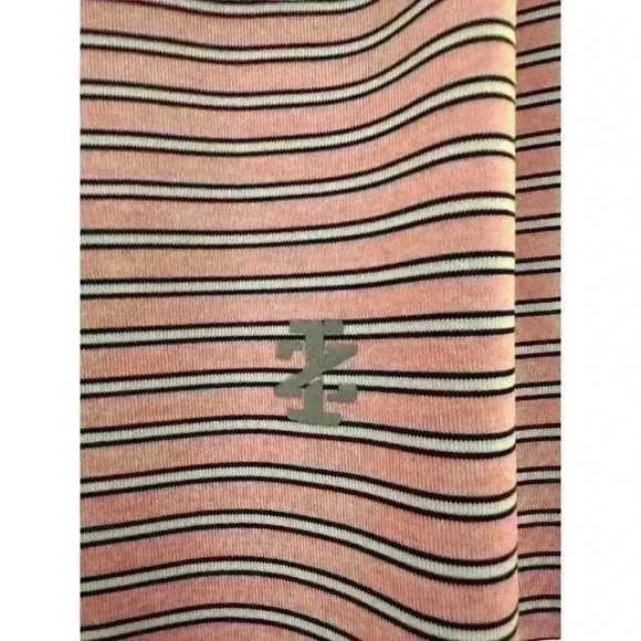 Izod Golf Shirt Mens XL Performance Polo Stretch Multicolor Striped Logo EUC - Picture 12 of 12